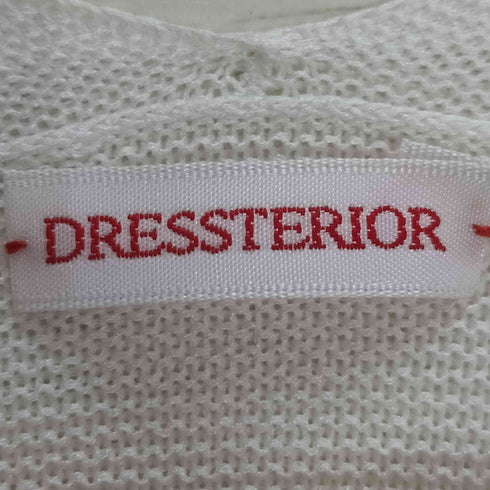 ドレステリア DRESSTERIOR Vネックコクーンホールガーメント(R)ニット レディース JPN:36