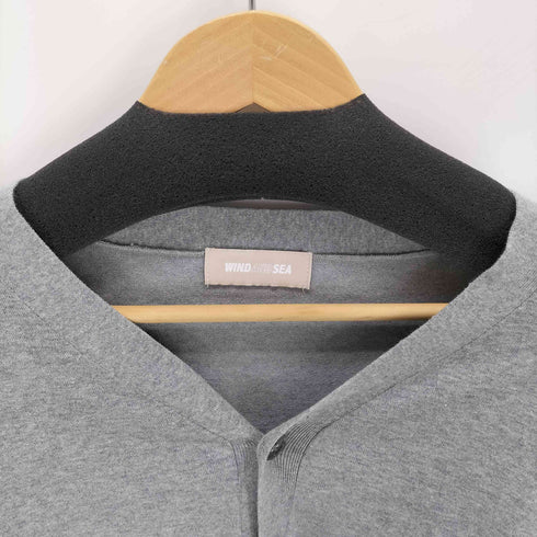 ウィンダンシー WIND AND SEA KNIT CARDIGAN GRAY レディース JPN:M