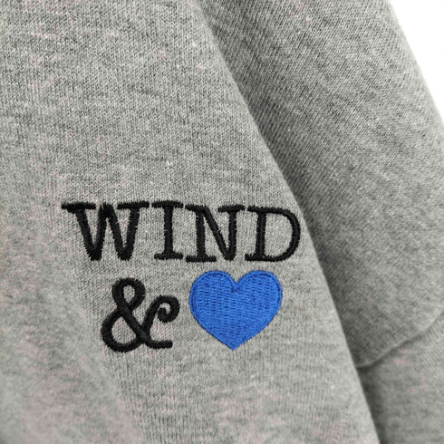 ウィンダンシー WIND AND SEA KNIT CARDIGAN GRAY レディース JPN:M