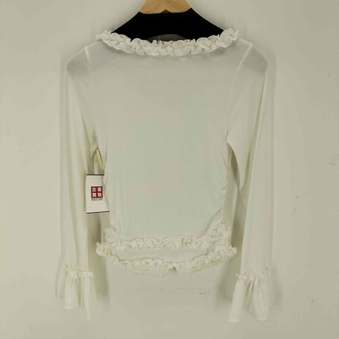 ファーファー furfur 26SS フリルカーディガン レディース FREE