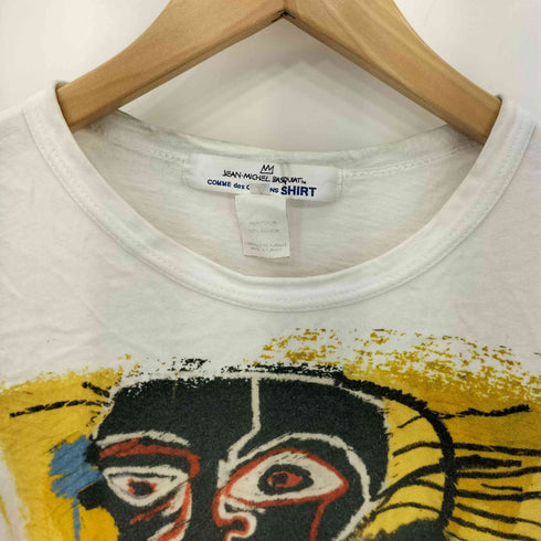 コムデギャルソンシャツ COMME des GARCONS SHIRT Jean-Michel Basquiat プリントクルーネックTシャツ メンズ L