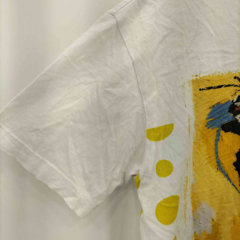 コムデギャルソンシャツ COMME des GARCONS SHIRT Jean-Michel Basquiat プリントクルーネックTシャツ メンズ L