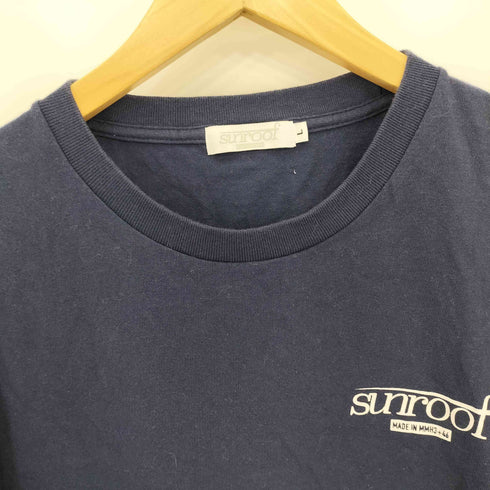 サンルーフ sunroof プリントクルーネックTシャツ メンズ JPN:L
