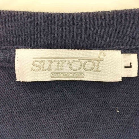 サンルーフ sunroof プリントクルーネックTシャツ メンズ JPN:L