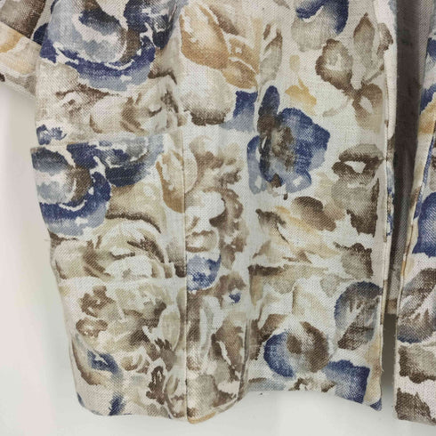 ALICE STUART USA製 レーヨン リネン テーラードジャケット レディース import:XL