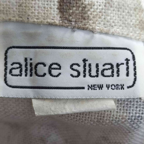 ALICE STUART USA製 レーヨン リネン テーラードジャケット レディース import:XL