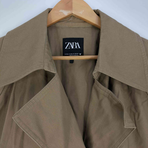 ザラ ZARA オーバーサイズ トレンチコート レディース M-L