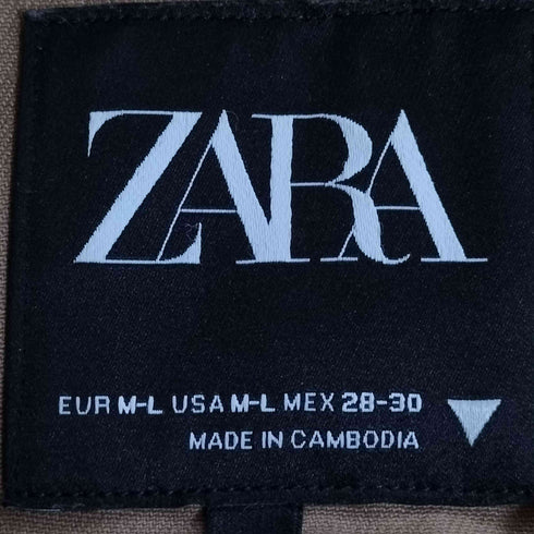 ザラ ZARA オーバーサイズ トレンチコート レディース M-L