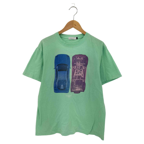 サンルーフ sunroof プリントクルーネックTシャツ メンズ L
