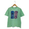 サンルーフ sunroof プリントクルーネックTシャツ メンズ L