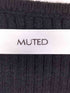 MUTED Asymmetry Tulle Knit Top レディース FREE