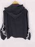 ワイスリー Y-3 HOODED TRACK TOP 3-STRIPES レディース 2XS