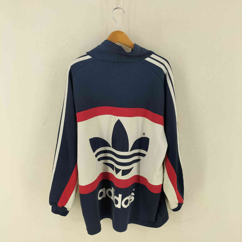 アディダス adidas 90S デサント製 ハイネック スウェット メンズ L