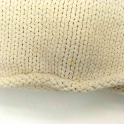 ザラ ZARA クロップド丈ニットポロシャツ レディース import:S