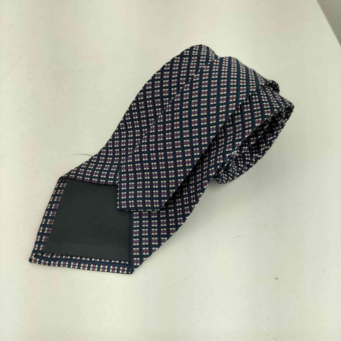 ポールスミスロンドン Paul Smith LONDON 総柄 シルクネクタイ メンズ
