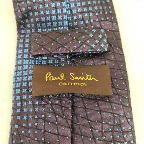 ポールスミスコレクション Paul Smith COLLECTION 総柄 シルクネクタイ メンズ