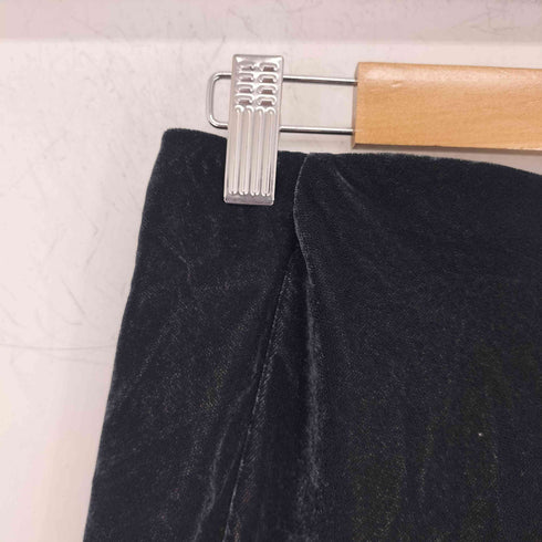 ザラ ZARA midi skirt ベロアスカート レディース JPN:XS