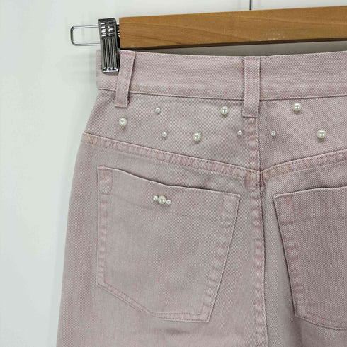 マーキュリーデュオ MERCURYDUO パールデニムパンツ レディース JPN:S