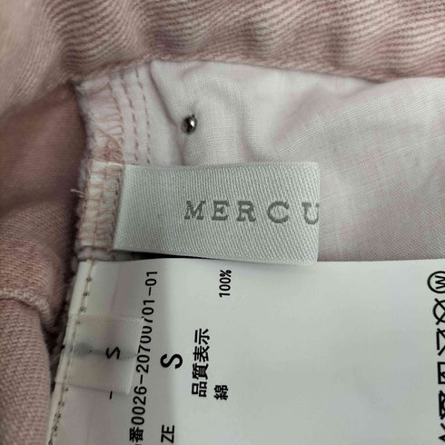 マーキュリーデュオ MERCURYDUO パールデニムパンツ レディース JPN:S