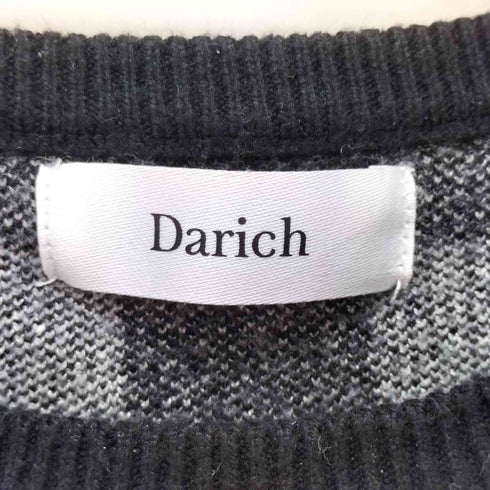 ダーリッチ Darich ギンガムチェックニットミニワンピース レディース FREE