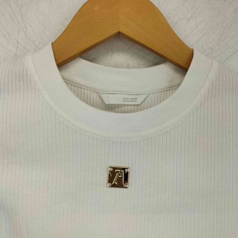 ザラ ZARA リブノースリーブタンクトップ レディース import:S