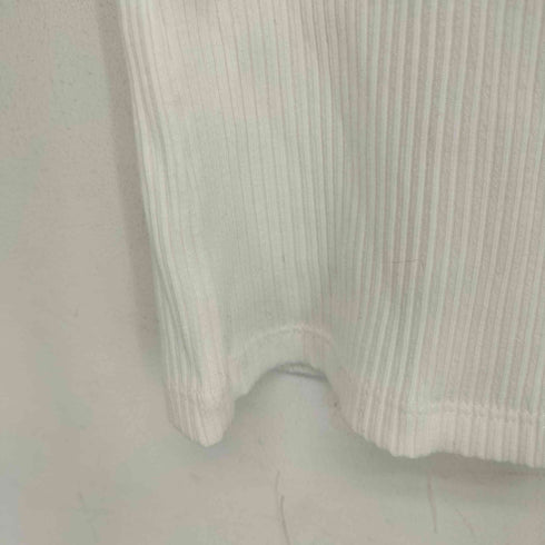ザラ ZARA リブノースリーブタンクトップ レディース import:S