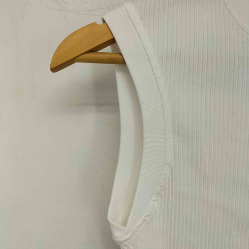 ザラ ZARA リブノースリーブタンクトップ レディース import:S