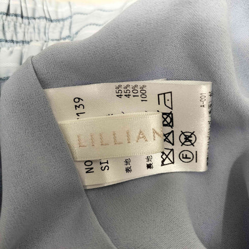 リリアンカラット LILLIAN CARAT ストライプティアードスカート レディース JPN:1