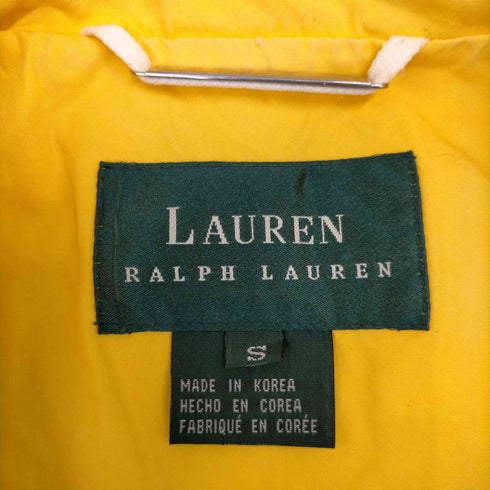 ローレンラルフローレン LAUREN RALPH LAUREN 90-00S 緑タグ 裏地チェック 金具 フック スプリング レイン コート レディース import:S