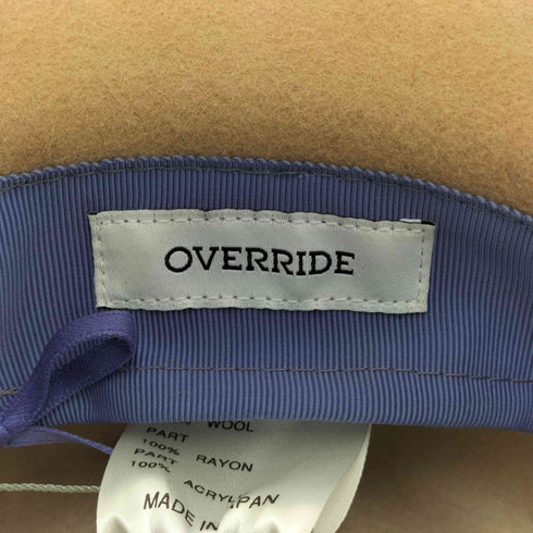 OVERRIDE FELT CODE LONGBRIM CANOTIER レディース 750