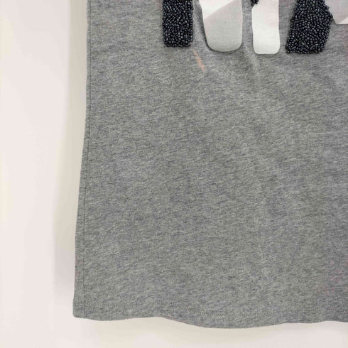 マックスアンドコー MAX&CO. ビジュー ロゴプリント クルーネック 半袖Tシャツ レディース import:M