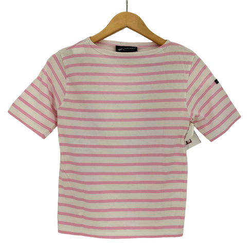 セントジェームス SAINT JAMES ボートネック ボーダー 半袖Tシャツ レディース XXS