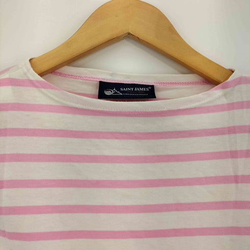 セントジェームス SAINT JAMES ボートネック ボーダー 半袖Tシャツ レディース XXS