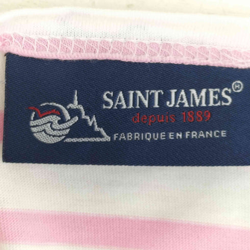 セントジェームス SAINT JAMES ボートネック ボーダー 半袖Tシャツ レディース XXS