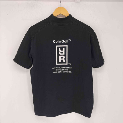 キャプテンズヘルム Captains Helm Cph/Golf ロゴモックネックカットソー ストレッチ メンズ