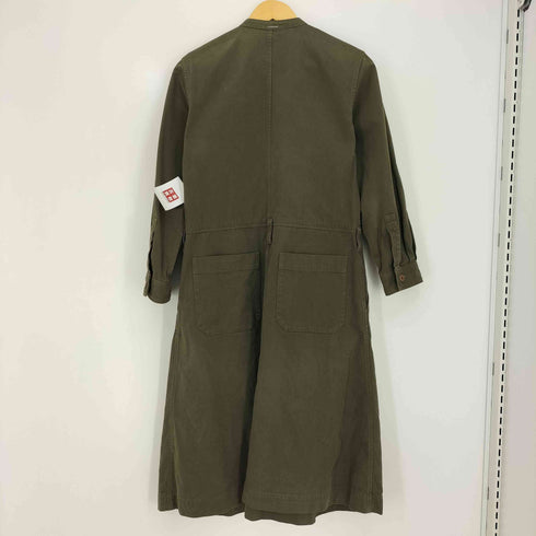 エムエイチエル MHL. SOFT COTTON CHINO ソフト コットン チノ長袖ワンピース レディース JPN:0