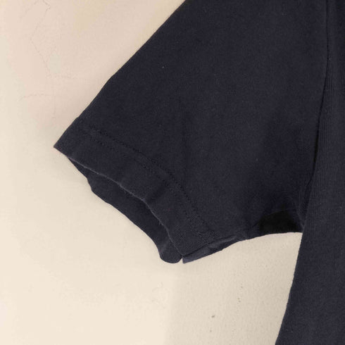 バーバリーブラックレーベル BURBERRY BLACK LABEL ロゴプリント Vネック S/S カットソー メンズ JPN:2