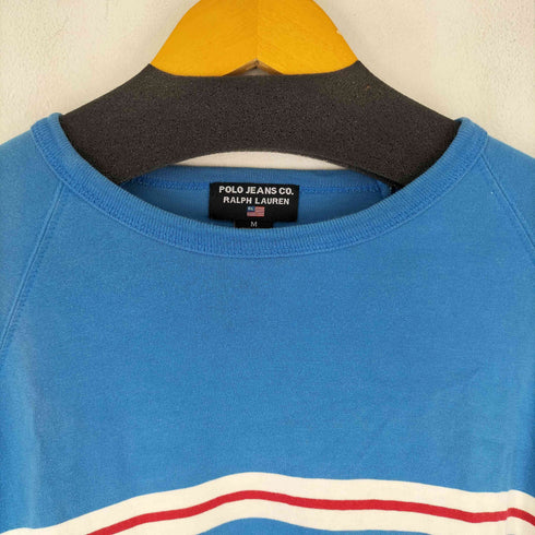 ポロジーンズカンパニーラルフローレン POLO JEANS COMPANY RALPH LAUREN ボーダー S/S ラグラン Tシャツ メンズ JPN:M