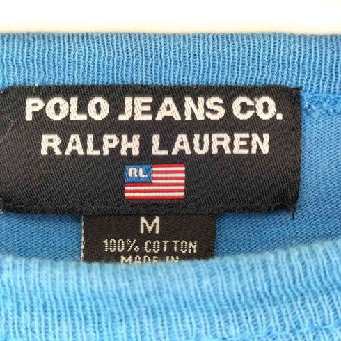 ポロジーンズカンパニーラルフローレン POLO JEANS COMPANY RALPH LAUREN ボーダー S/S ラグラン Tシャツ メンズ JPN:M