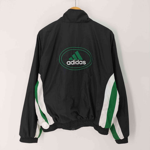 アディダス adidas 90s 刺繍ロゴ ジップアップ ジャケット メンズ