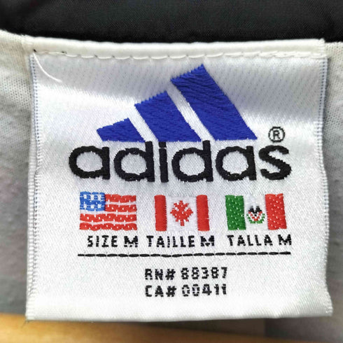 アディダス adidas 90s 刺繍ロゴ ジップアップ ジャケット メンズ