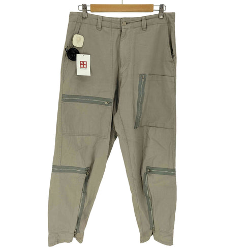 グッドイナフ GOODENOUGH 90S 初期タグ G-FLIGHT 1st マルチジップ ギミック フライトパンツ メンズ