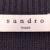 サンドロパリ sandro PARIS フロントポケット モックネック ウールアクリルニット レディース import:XS