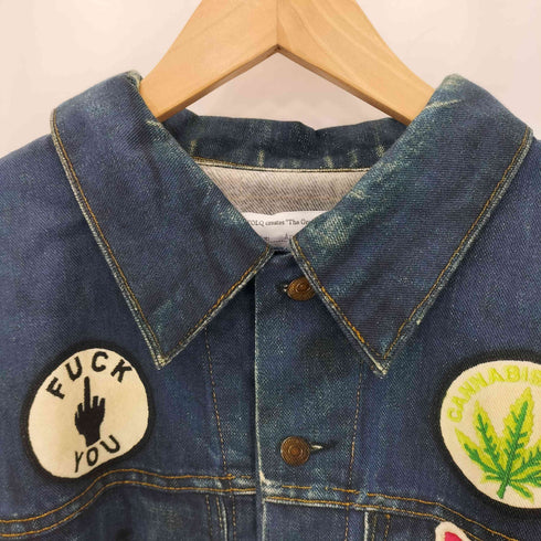 TOLQ Yutaka.F Trompe L’oeil Printed Jacket Type-4 転写 デニムジャケット メンズ 38
