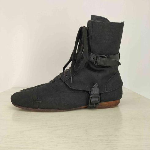 ワイズフォーメン Ys for men 00s archive アンクルカバーレースアップ キャンバス スニーカー メンズ 3