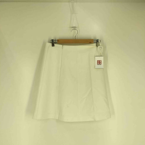 フォクシーニューヨーク FOXEY NEW YORK タック バックジップ 膝丈 スカート レディース JPN:40