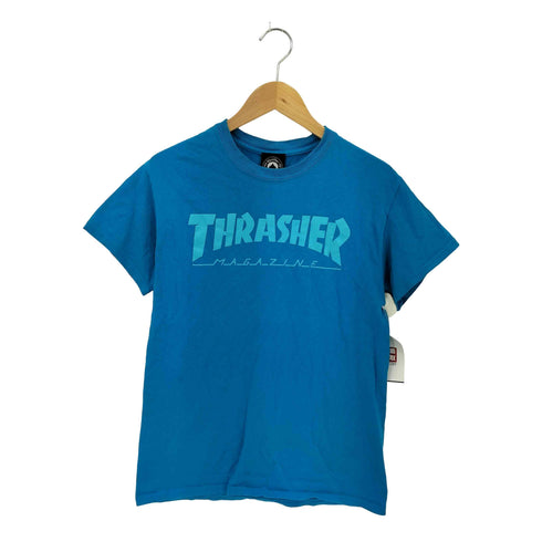 スラッシャーマガジン THRASHER MAGAZINE ロゴプリント クルーネックTシャツ レディース S
