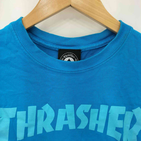 スラッシャーマガジン THRASHER MAGAZINE ロゴプリント クルーネックTシャツ レディース S
