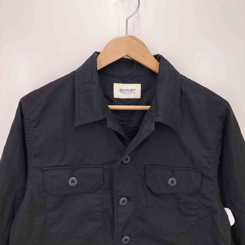 ビームスボーイ BEAMS BOY ポリエステル コットンツイルショートスリーブオールインワン メンズ
