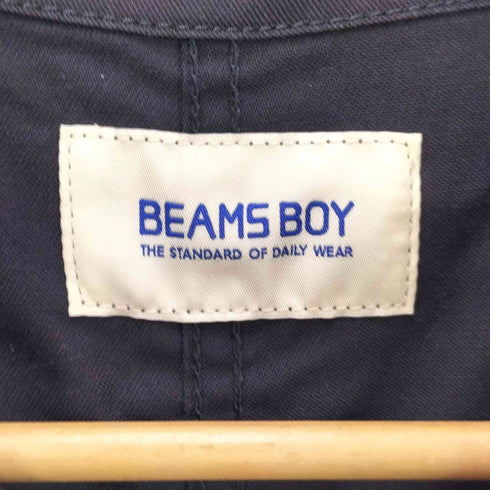 ビームスボーイ BEAMS BOY ポリエステル コットンツイルショートスリーブオールインワン メンズ
